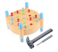 BESPORTBLE 1 Juego De Juguetes para Martillar Y Golpear Juguete De Entrenamiento Montessori para La Percepción Visual La Coordinación Mano-Ojo Y El Desarrollo De Las Habilidades Motoras