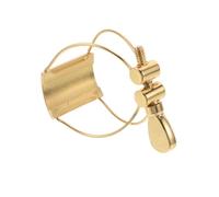BESPORTBLE 1 juego de ligadura para boquilla de saxofón tenor, ligadura para boquilla de saxofón, fijación con tornillo ajustable para instrumento