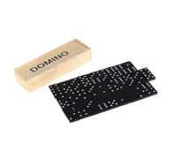 BESPORTBLE 1 Juego de Madera Negro de Bloques Educativos para Desarrollar Creatividad y Coordinación Juego Caja de Almacenamiento para Actividades Grupo