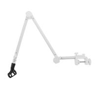 BESPORTBLE 1 juego de soporte para brazo de micrófono de altura ajustable para escritorio, con clip para grabación en estudio, juegos, podcasts y accesorios de radio.