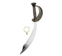 BESPORTBLE 1 Juego Disfraces Espadas Accesorios Juguetes de utilería para Disfraz de Espada Enlace Traje Juguetes de utilería de Espada de Entrenamiento Espada Cosplay Pirata