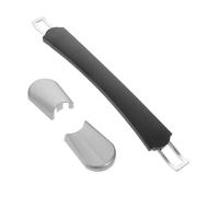 BESPORTBLE 1 Juego Mango De Caja De Tranvía Reemplazo del Mango De La Caja Kit De Reparación De Manijas De Maletas Tirador De Equipaje Asa De Maleta De Repuesto El Plastico Black