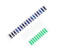 BESPORTBLE 1 Juego Pegatinas De Escala Para Dedo Etiqueta Engomada De La Tecla Del Piano Pegatina De Escala Musical Accesorios Mini Pulgar Escala De Piano De Pulgar Pegatinas Papel Blue