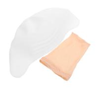 BESPORTBLE 1 Juego Tapa Calva Realista para Adultos Peluca Calva para Cabello Accesorio de Maquillaje para Fiesta de Halloween y Cosplay Transformación Rápida sin Adhesivos
