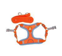 BESPORTBLE 1 Juego transportador de Mascotas Perro Tejonero Accesorios para Perros Equipo caña Dog Leash peitoral para cão arnés para Perros Chaleco de Cuerda líder para Perros Paño Orange