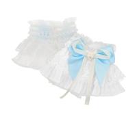 BESPORTBLE 1 Par Mangas De Encaje Guantes De Encaje De Mujer Muñequeras De Boda Pulsera Elástica De Encaje Accesorios De Muñeca De Encaje Accesorios De Joyería De Encaje Cordón