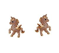 BESPORTBLE 1 Par Pendientes de Pendientes para mujeres Pendientes de mujeres aretes para niñas pendientes occidentales para mujer orejeras de chicas pequeños pendientes aleación Dorado