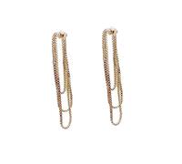 BESPORTBLE 1 Par Pendientes Largos para Niñas y Mujeres Aretes Colgantes