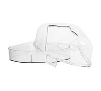 BESPORTBLE 1 Pc baño hámster Sauna baño hámster contenedor plástico baño Hamster Jaula Hamster Juguetes bañera Lavabo Conejillo Indias baño Transparente para Mascotas Largo Tina