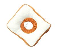BESPORTBLE 1 Pc Cuello Cat Collar Mascota arnés de Gato Cono de Perro Conos de Gatito Cono de Gato Collar Anti lameduras Precioso Collar de Gato Pan Tostado Suave Pet Cono algodón Yellow