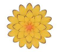 BESPORTBLE 1 Pc Flor Artificial de Hierro Forjado Decoraciones de cercas Colgante de Pared suculento Ornamento Plantas Artificiales decoración Floral Colgante de Flor jugoso 3D