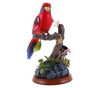 BESPORTBLE 1 Pc Juguete Chirriante Juguetes Suaves Peluche Loro Eléctrico Juguetes Piratas Juguete Pájaro Pájaros Que Hablan Animales Peluche Esponjosos Adornos El Pájaro