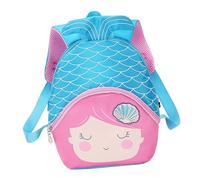 BESPORTBLE 1 Pieza Bolsa De La Escuela De Dibujos Animados Mochilas para Niñas Bolsas Linda Mochila Sirena Chicas Mochilas Escolares Mochila De Estudiante Bolso De Hombro