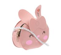 BESPORTBLE 1 Pieza Bolso de Hombro de Dibujos Animados Mini Bolso Bolso de Hombro de Gato Cuerpo Bolso de Cambio de Gatito Monedero de Dibujos Animados Bolso de un Solo PU Rosa