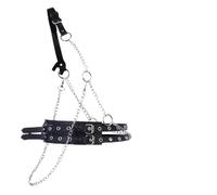 BESPORTBLE 1 Pieza Cinturón para Mujer PU con Decorativa Accesorio para Color Negro