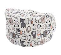 BESPORTBLE 1 Pieza sombrero de confinamiento tocados de salón de belleza gorra de odontologia gorra de gorro de dentista con motivo estampado de algodón