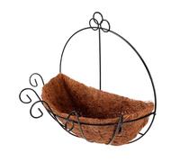 BESPORTBLE 10 Cesta Colgante maceteros para Plantas de Interior Colgando de la Planta macetas de Interior Jardinera Colgante Titular de la Planta Fibra de Coco Puesto de Plantas