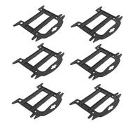 BESPORTBLE 10 Piezas Carrete Enrollador De Cuerda Enrollador De Hilo De Pescar Enrollador De Línea De Albañil Organizador De Cuerdas y Cordones Organizador De Cables El Plastico Black