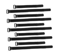 BESPORTBLE 10 Piezas Conjunto de Correas Ajustables para Rueda de Bicicleta Estabilizadores de Nylon Resistente con Ganchos Sistema Antideslizante para Transporte Seguro de Bicicletas de