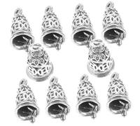 BESPORTBLE 10 Piezas de Elegantes Dijes de Campana Suministros de Dijes de Joyería para Collares Pulseras Aretes Y Manualidades