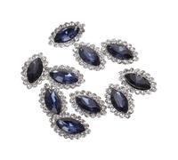 BESPORTBLE 10 Piezas Joyas De De Imitación Joyas De Uñas Encantos De De Imitación Encantos De Uñas De Circón Reinstale Para Hacer Joyas Pedrería De Cristal