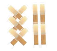 BESPORTBLE 10 piezas Lengüetas de Madera para Saxofón Soprano Reemplazo de de Moderada para Estudiantes y Principiantes Accesorios de Saxofón de Alta Durabilidad y Sonido