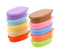 BESPORTBLE 10 Piezas Miniaturas de Comida para Casa de Muñecas Cajas de Almuerzo Miniatura Pintadas Mano Contenedores para Decoración y Educativo Infantil