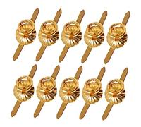 BESPORTBLE 10 Piezas Tiradores de Miniatura para Decoración de Casa de Muñecas Accesorios para Diseño de DIY Manijas para Armarios Miniatura Decoración de Juguetes