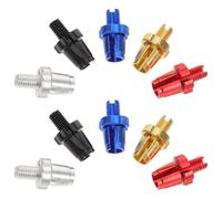 BESPORTBLE 10 Tornillos para Manetas de Freno de Bicicleta M7 Aleación de Aluminio Colores Surtidos Negro Aluminio Rojo Azul Dorado - Accesorios de Ajuste para Frenos de Montaña