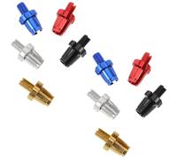 BESPORTBLE 10 Unidades Tornillos de Freno para Bicicleta Aleación de Aluminio Resistente y Ajustadores de Manillar Compatibles con Bicicletas de Montaña y Carretera Colores Azul Dorado