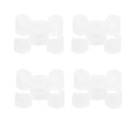 BESPORTBLE 100 para Casas de Muñecas Set de 4 Mesas y Sillas Redondas de Material Duradero Accesorios para Maquetas Arquitectónicas DIY Adecuado para Decoración y Manualidades