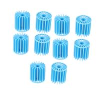 BESPORTBLE 100 Piezas Acuario Bio Bolas Bio Bolas Acuario Bola biológica Acuario Bolas Color Azul colador pecera Medios filtrantes biobolas Agua Dulce filtrar Anillo de Filtro