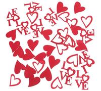 BESPORTBLE 100 Piezas Confeti De Papel Para San Valentín Confeti Para Decoración De Mesas Para Centros De Mesa De Bodas y Fiestas
