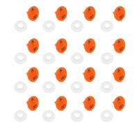 BESPORTBLE 100 Piezas Etiqueta de Oreja de Conejo, Etiquetas de Identificación de Orejas Numeradas del 1 al 100, , Pp, para Conejos y Mascotas, Granjas y Centros de Rescate, Instalación