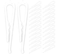 BESPORTBLE 100 Piezas Pinzas para Ropa Pinzas de Fijación para Camisas y Faldas para Ropa de Hombre y Mujer para Fijar Calcetines y Prendas Secadoras o Perchas