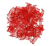 BESPORTBLE 100 Piezas Vallas Decorativas Pequeñas de Plástico para Granja Montaje Fácil y Desmontaje Rápido Accesorio para Escenarios Casas de Muñecas