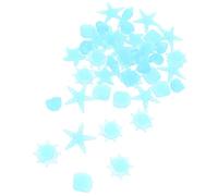 BESPORTBLE 100 Uds Pecera Piedra Fluorescente Piedra Luminosa Brillante Piedras Luminosas Piedras De Acuario Adorna Rocas De Paisajismo Rocas Que Brillan En La Oscuridad Acuario Tumba Concha