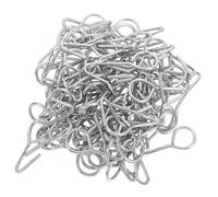 BESPORTBLE 100piezas Arapas Para Coche Ganchos Cierre Para Funda Asiento Hierro Resistente Fácil De Fijar