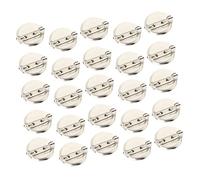 BESPORTBLE 100piezas Base Aleación Broche Joyería Diy Pin Parche Uniforme Decoración Disfraz
