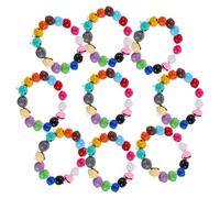 BESPORTBLE 100piezas Campana para Mascotas Color Candy para Collares Guirnaldas y Accesorios Navideños para Perros y Gatos Color Aleatorio