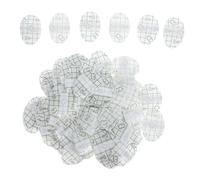 BESPORTBLE 100piezas Protectores Auditivos Desechables Impermeables Para Baño y Ducha Protectores Auditivos Para Bebés Pegatinas No Tejidas Para Nadar Protección Auditiva Para Bebés Para