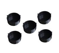 BESPORTBLE 10piezas Alimentador para Reptiles Plato De Comida y Bebedero para Tortugas Arañas y Serpientes Comedero Redondo para Reptiles Suministros para