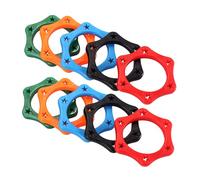 BESPORTBLE 10piezas Anillo Antideslizante Para Micrófono Anillo Protector Prueba De Rodadura Soporte De Repuesto Para Micrófonos Para Entrevistas De Ktv Presentaciones y Usos Profesionales