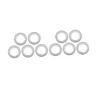 BESPORTBLE 10piezas Anillos Metálicos para Huecos De Nido De Aves Accesorios para Cajas De Cría De Loros Instalación Rápida y Duradera