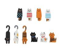 BESPORTBLE 10piezas Clip de Madera Forma de Gato para Fotos Notas y Postales Pinzas de Madera Ropa Pinzas Ropa Bonitas