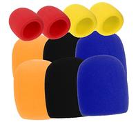 BESPORTBLE 10piezas Filtros Para Micrófonos De Mano Fundas De Esponja Antiviento Para Ktv y Escenario