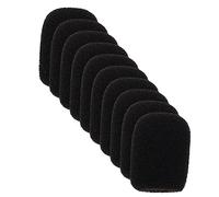 BESPORTBLE 10piezas Fundas Para Micrófono De Escenario Protectores Antiviento Cubiertas De Esponja Unidades Protección Para Micrófonos De Mano y Dj Lavables