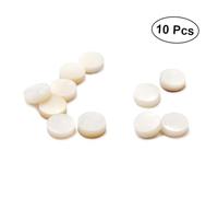 BESPORTBLE 10piezas Guitar Fretboard Dot Inlays Markers for Guitar Ukulele Bass Banjo Mandolin Decoration Accessories
