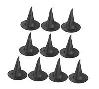 BESPORTBLE 10Piezas Sombrero De Bruja De Halloween Paquete De Elegante y Accesorio Para Fiestas y Decoraciones De Halloween