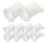 BESPORTBLE 11 Piezas Filtro Calcetines para Acuario con Diseño Panal Reemplazo Lavable para Limpieza de Peceras de Agua Bolsa Filtro Resistente para Filtrado de Agua